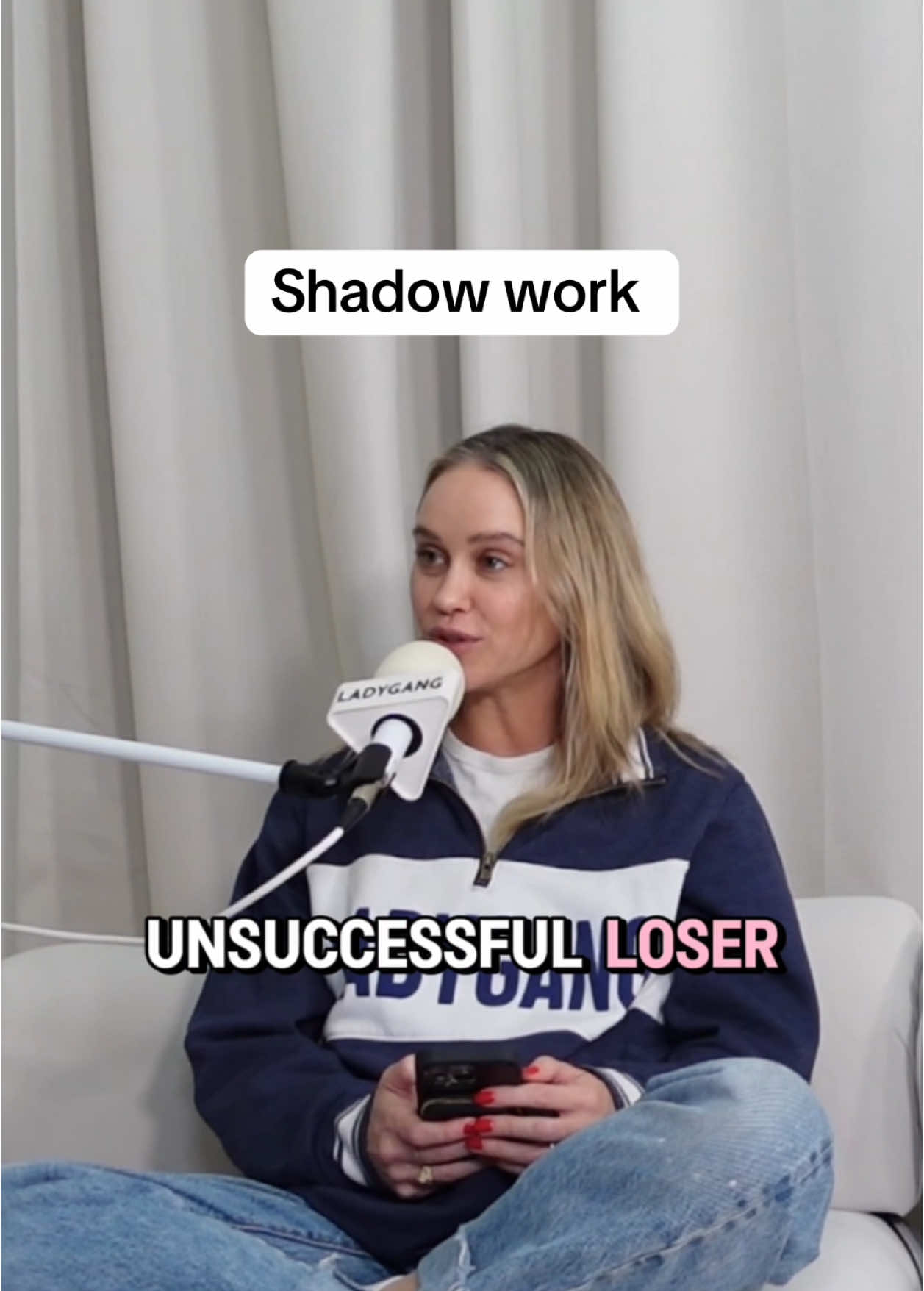 The ladies try Shadow Work! Listen at 🔗 in biooo or wherever you get your podcasts 🎙️ #shadowwork #ladygang #beccatobin #jacvanek #keltieknight #shadowworkprompt #selfconfidence #loser #ladygangpodcast 