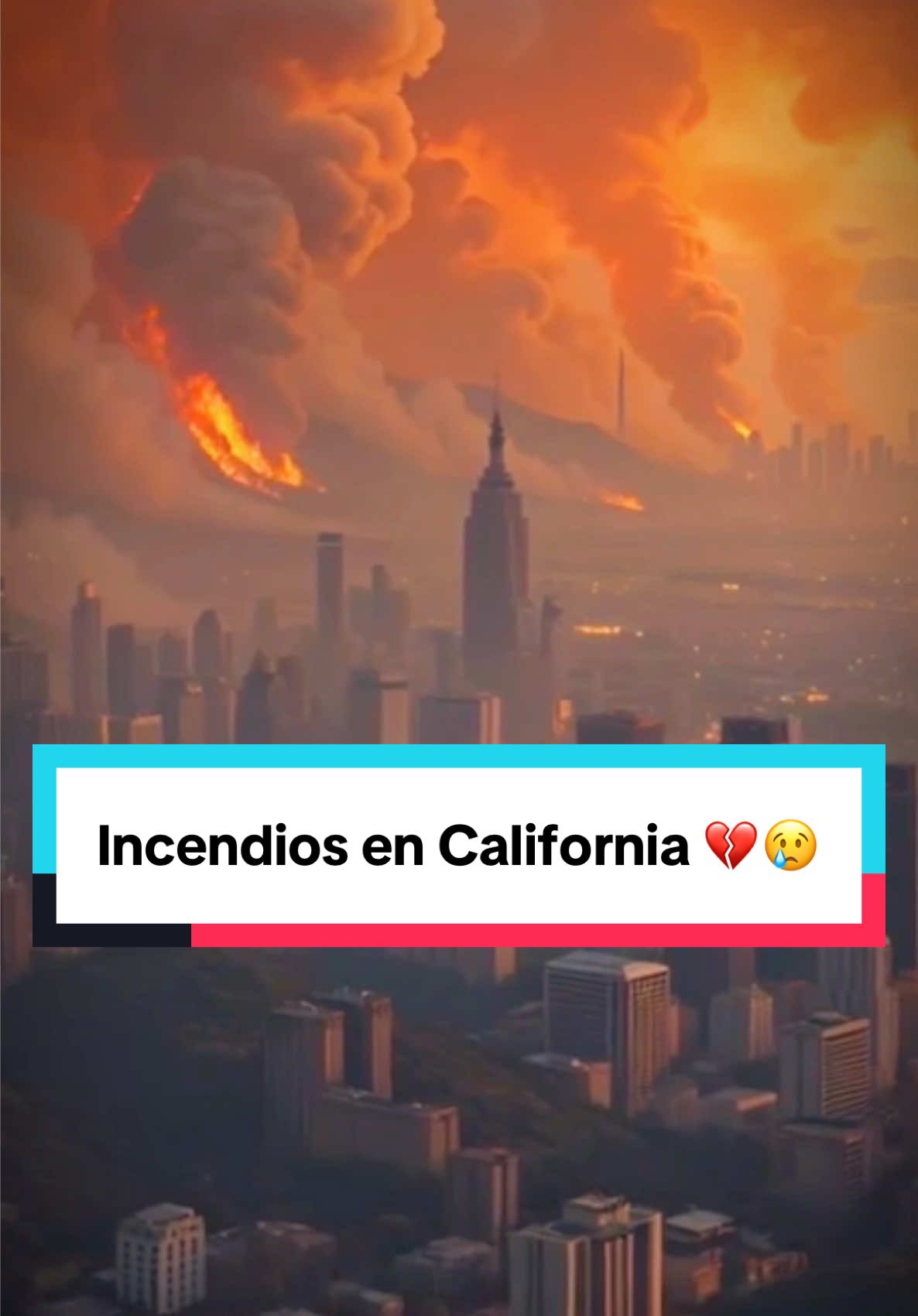 Incendios forestales en California 🙏🏼🥹 #california #losangeles 