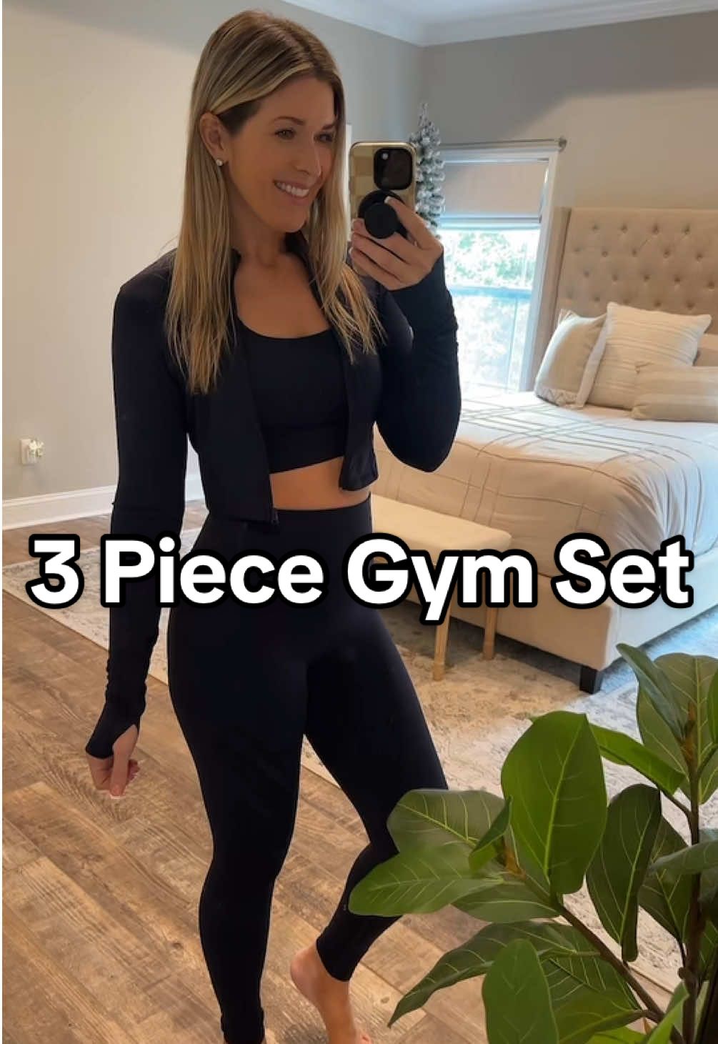 I LOVE this 3 piece gym set! The material is amazing! I want every color! 😍  #3pieceset #threepieceset #GymSet #GymOutfit #WorkoutSet #WorkoutOutfit #GymAttire #SportsAttire #CroppedJacket #Leggings #SportsBra #MatchingSet #Yoga #YogaOutfit #Gym #Sportswear #Workout #WorkoutMotivation #AffordableFashion  #TTSStarCreator #TTSLevelUp #TikTokShopLoveAtFirstFind #TikTokShopJumpstartSale #TTSDelightNow #GiftGuide #creatorsearchinsights 