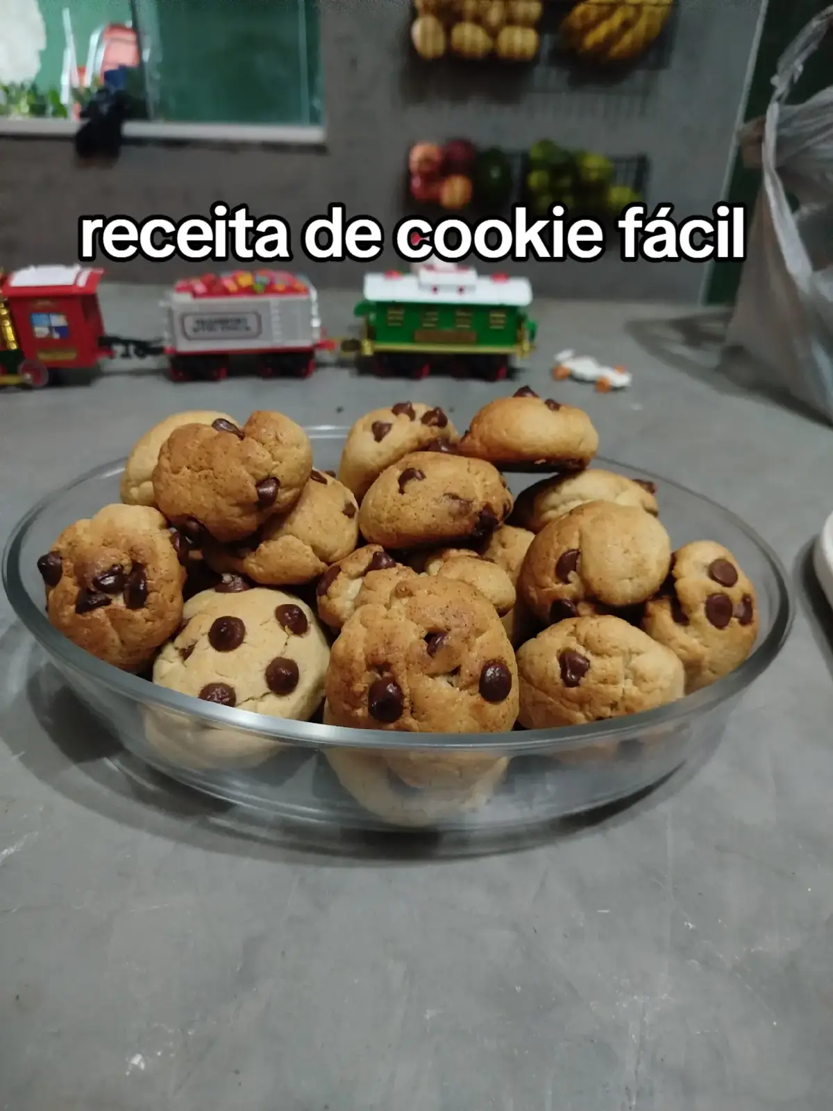 sem açúcar mascavo 💋 #receitas #receita #cozinha #cozinhando #cookie #biscoito #facil 