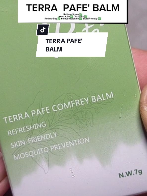 TERRA PAFE' BALM  #Terrapafe #Balm #Aroma #TikTokShop #Fyp #Foryou #Foryoupage 