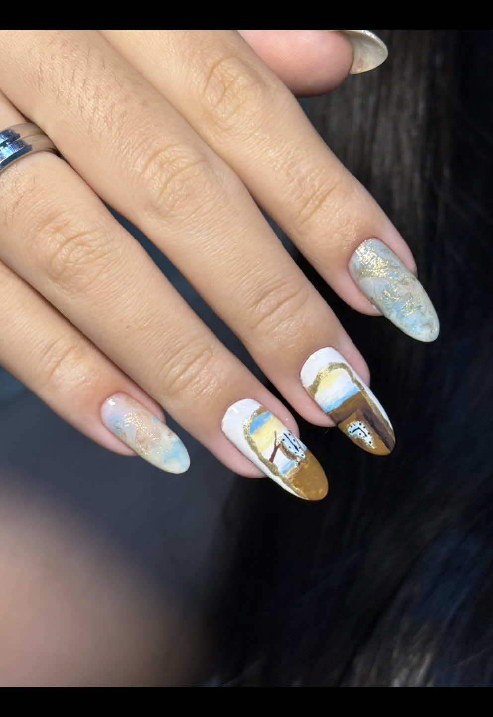 @Ju💅 Vocês ainda vão ver muito essa Dali Nails👨🏼‍🎨 por aqui!🥹❤️ #fy #fypage #viral #nails #insponails 