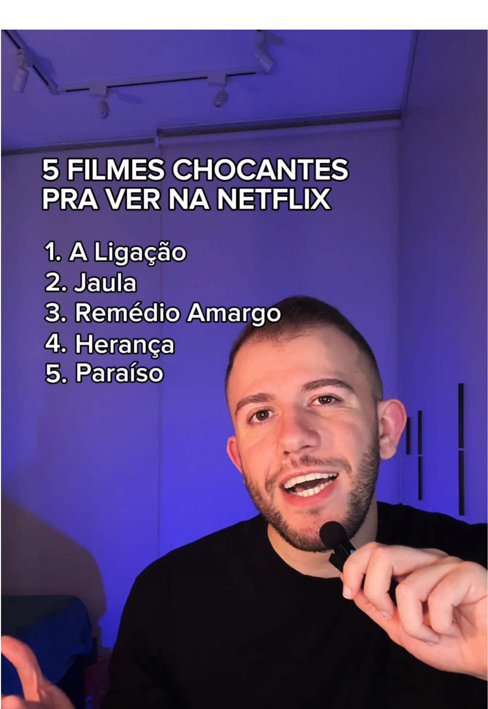 5 filmes chocantes na Netflix 😬 #tiktokmefezassistir #filmesnetflix 