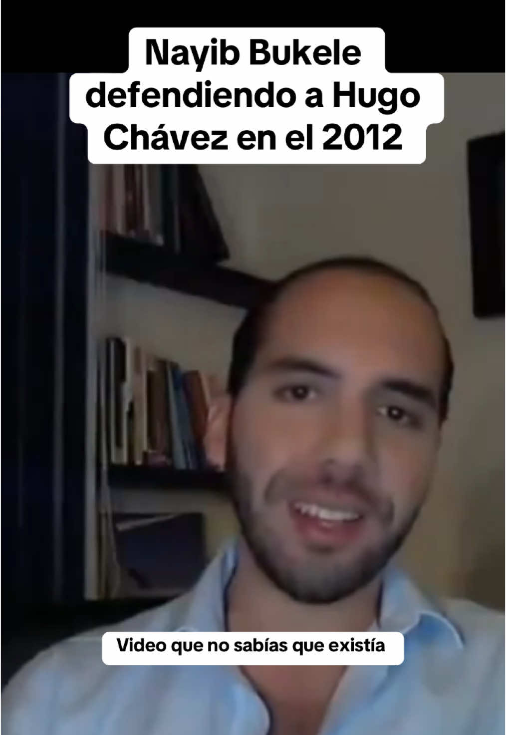 ¿Nayib Bukele era Chavista?