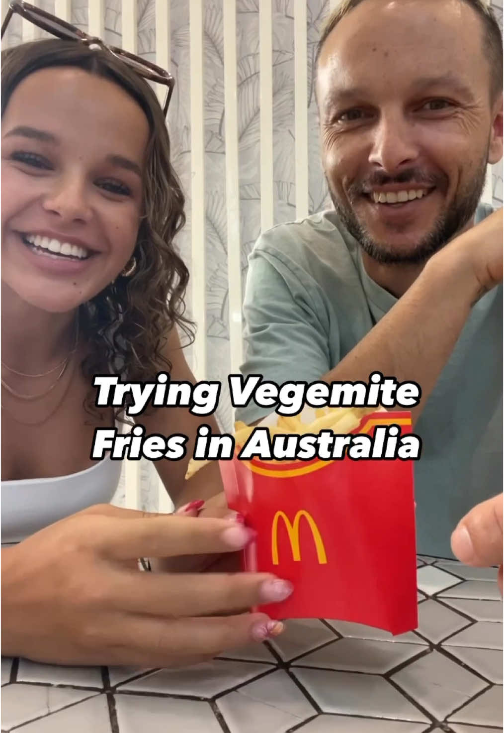 saw the new @McDonald’s Australia vegemite fries and had to try them!!#fyp #maccas #food #vegemite #vegemitefries @Ben Boyce 