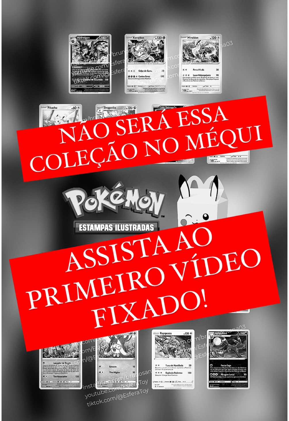 Pokémon é a nova coleção do #McLancheFeliz do @Méqui 😍🥰 Comenta aí o que você achou dessa coleção 👇🏻👇🏻   #Pokemon #Pokémon #Pokemontcg #pokemontcgcommunity #pokemontcgonline #tcg #tcgpokemon #tcgplayer #tcgcommunity #pikachu #charizard #mcdonalds #happymeal #cajitafeliz #happymealtoyscollection 