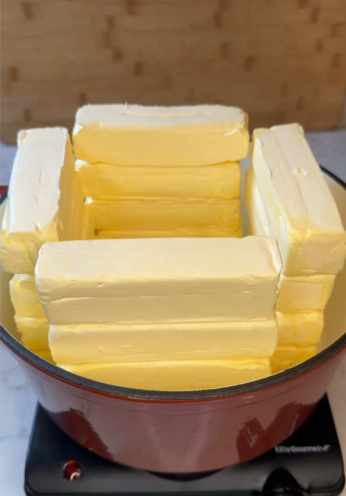 Steak Cooked in 5 Pounds of Butter | Steak Recipe #steak #steaktiktok #butter #Recipe #fy 