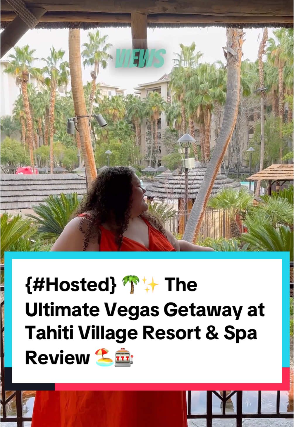 {#Hosted} Looking for your ultimate Vegas getaway? Look no further than @Tahiti Village 🌴 Here are my top 10 reasons why it’s the perfect stay in Las Vegas:⁣⁣ ⁣⁣ 1️⃣ Warm and knowledgeable staff⁣⁣ 2️⃣ Exceptional accessibility for all guests⁣⁣ 3️⃣ A wise range of on-site activities to enjoy⁣⁣ 4️⃣ Delicious cuisine beyond compare⁣⁣ 5️⃣ Prime location near the strip minus the traffic hassle⁣⁣ 6️⃣ Spacious rooms and comfy furniture for everyBODY⁣⁣ 7️⃣ Luxurious Jacuzzi tubs designed for ultimate relaxation⁣⁣ 8️⃣ Hassle-free shuttle service with multiple stops along the strip⁣⁣ 9️⃣ Lightning-fast response to guest requests⁣⁣ 🔟 Family-friendly atmosphere with amenities catering to every age group!⁣⁣ ⁣⁣ DM me for a link to book or check out the link in my bio! 🎰✨ ⁣⁣ •⁣⁣ •⁣⁣ •⁣⁣ #TahitiVillage #LasVegasGetaway #LasVegas #Vegas #Travel #PlusSizeTravel #LasVegasResort #Access4All #FatFreedomAccessibilityTour #Fyp #BodyEqualityInTravel #BodyEquality #Fyp 