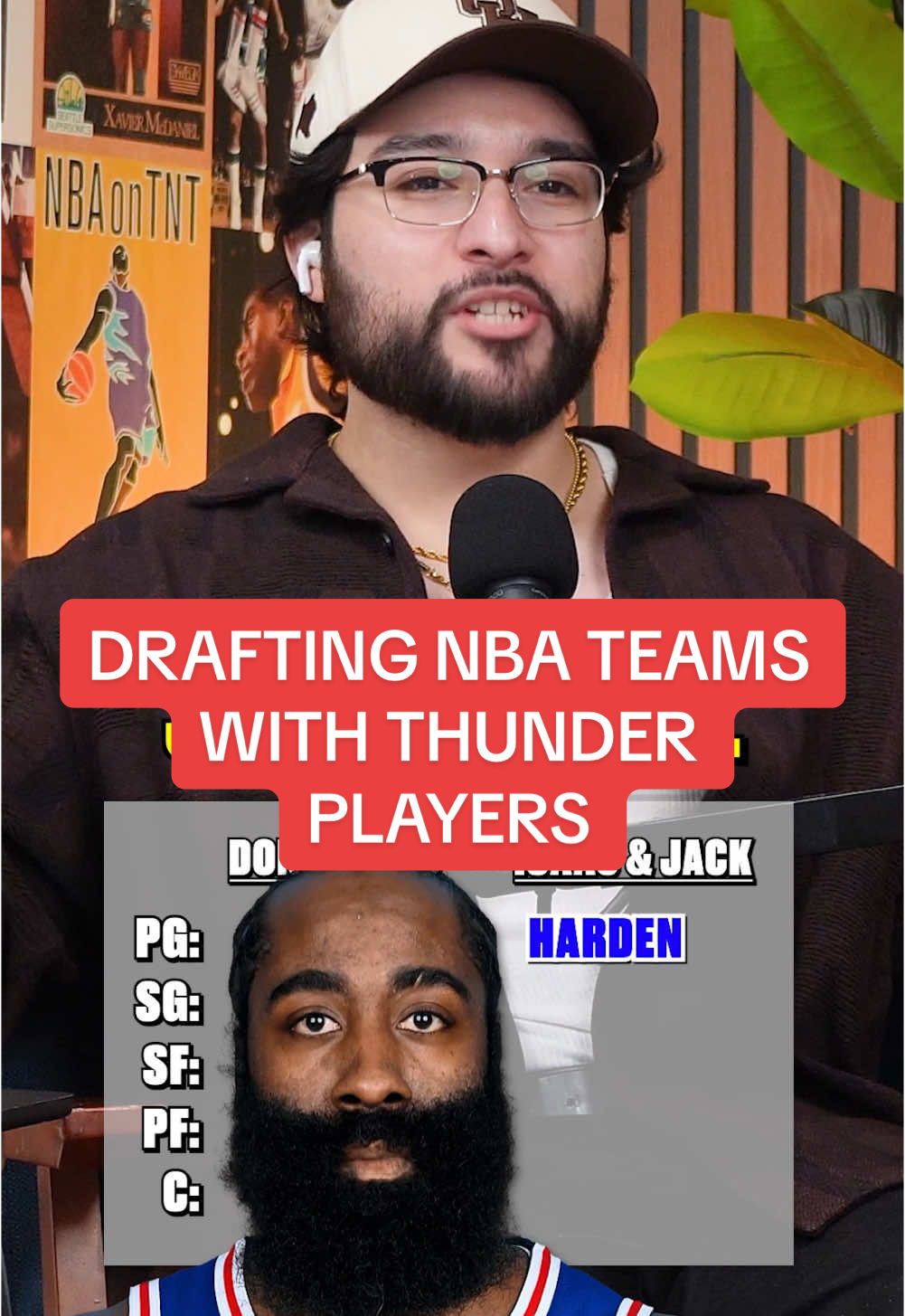 Drafting NBA teams with only Thunder players! #NBA #basketball #sports 