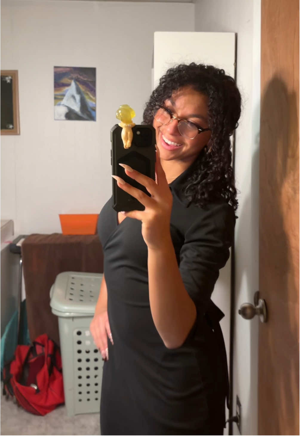 Had to post something with the new hair color 😘 what do yall think of it? #haircolorchange #black #senior #lightskin #athlete #lovergirl 