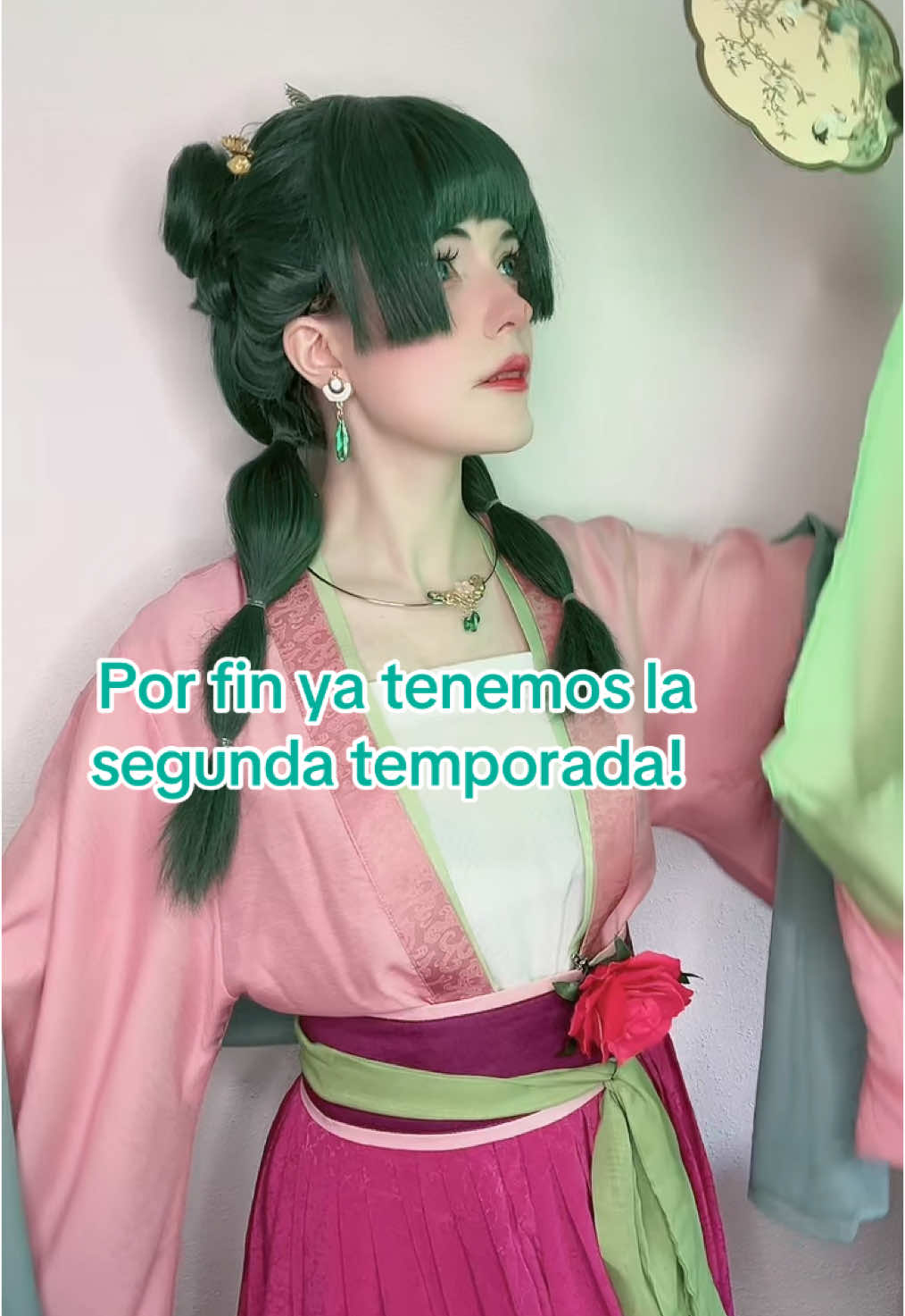 Vi un traje de maomao en el nuevo op que quiero hacerle cosplay 💚 #maomao #kusuriyanohitorigoto #apothecarydiaries #maomaocosplay #cosplay #cosplayer #anime #manga