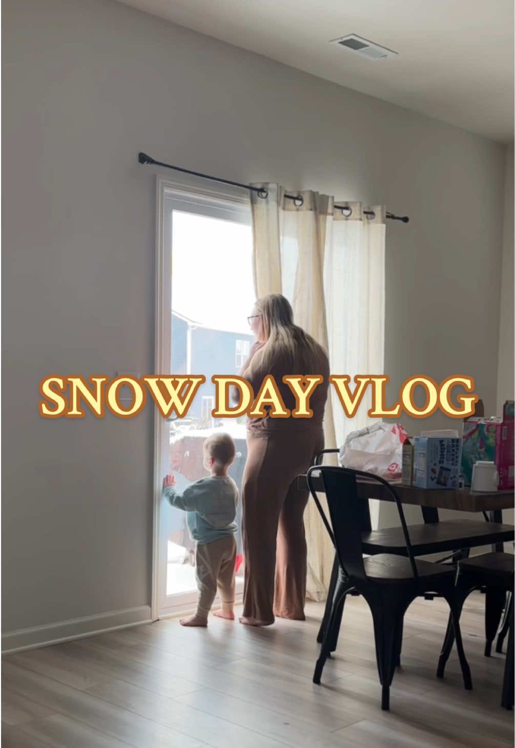 First snow of the year☺️ of it’s cold out we would prefer it to snow!! Was so excited for Asher to see and fully understand the snow! He wasn’t the biggest fan of it though! He doesn’t like when he can’t see where he is walking but who can blame him! Snow days are always great!! #MomsofTikTok #snow #snowday #snowvlog #breastfeeding #leximaedennis #Vlog #morningroutine #boymom #toddlermom #2monthspostpartum #2monthsold 