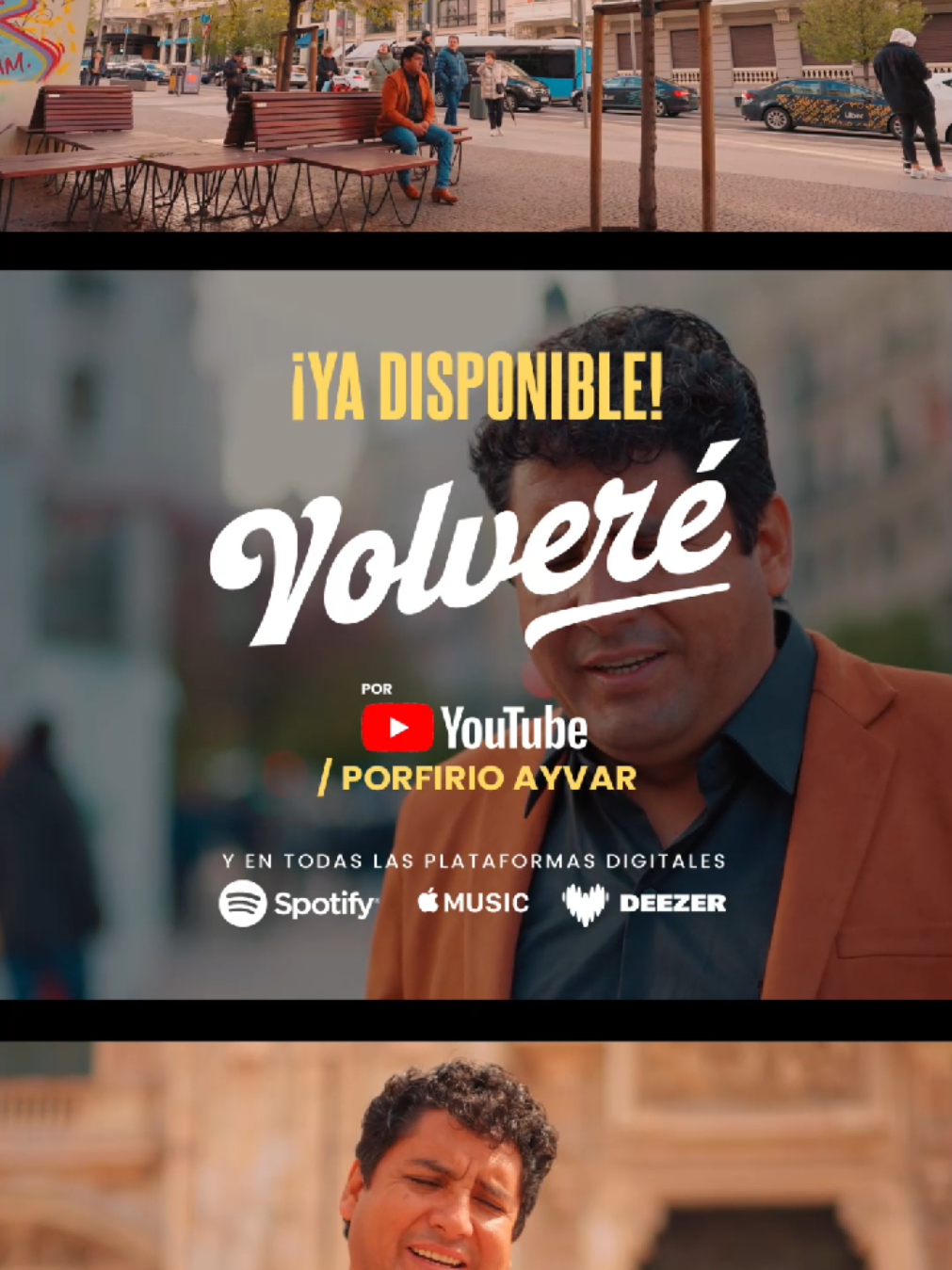 Ya se encuentra disponible en mi canal de YouTube y en todas las plataformas digitales. ✈️🎥🎶 #porfirioayvar #volvere #estreno #folklore #musicaandina #musicaperuana #folklore 