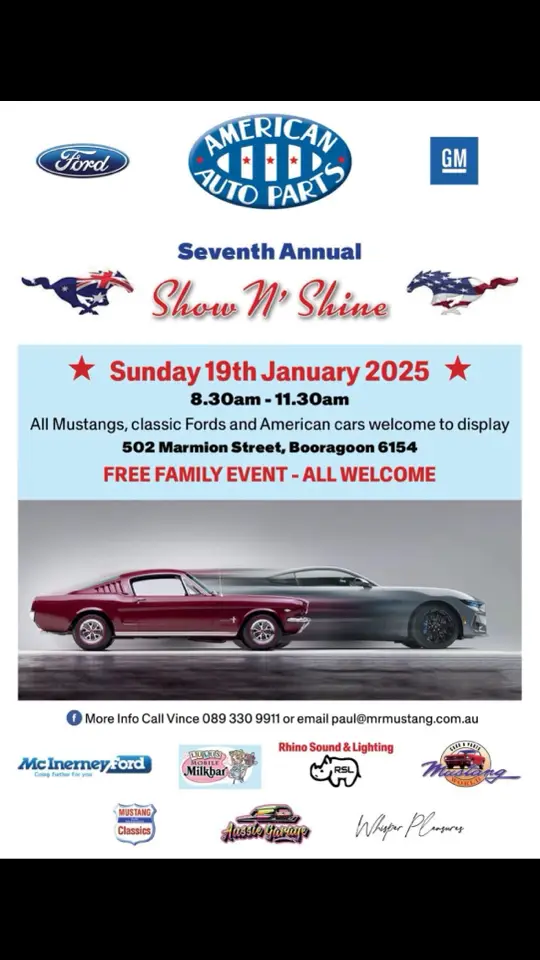 Only one week left! Get ready to fuel your passion at the American Auto Parts 7th Annual Show n' Shine! 🌟🚗💨  Rev up your engines and get ready to experience the thrill of Hot Rods and classic cars! 😎🔥 We can't wait to see you there – swing by and say hi! Whether you’ve got burning questions about our products or just want to chat, we're here to fuel the excitement. While you might not drive away in a new ride, we can definitely help spark some thrilling fun in your love life! Join Whisper Pleasures on Sunday, January 19th, to see some amazing classic cars. #m#mrmustang#a#americanautoparts#W#WhisperPleasures2#2025VibesS#SpiceItUpP#PlayfulLoveS#SweetSecretBoxclassiccar