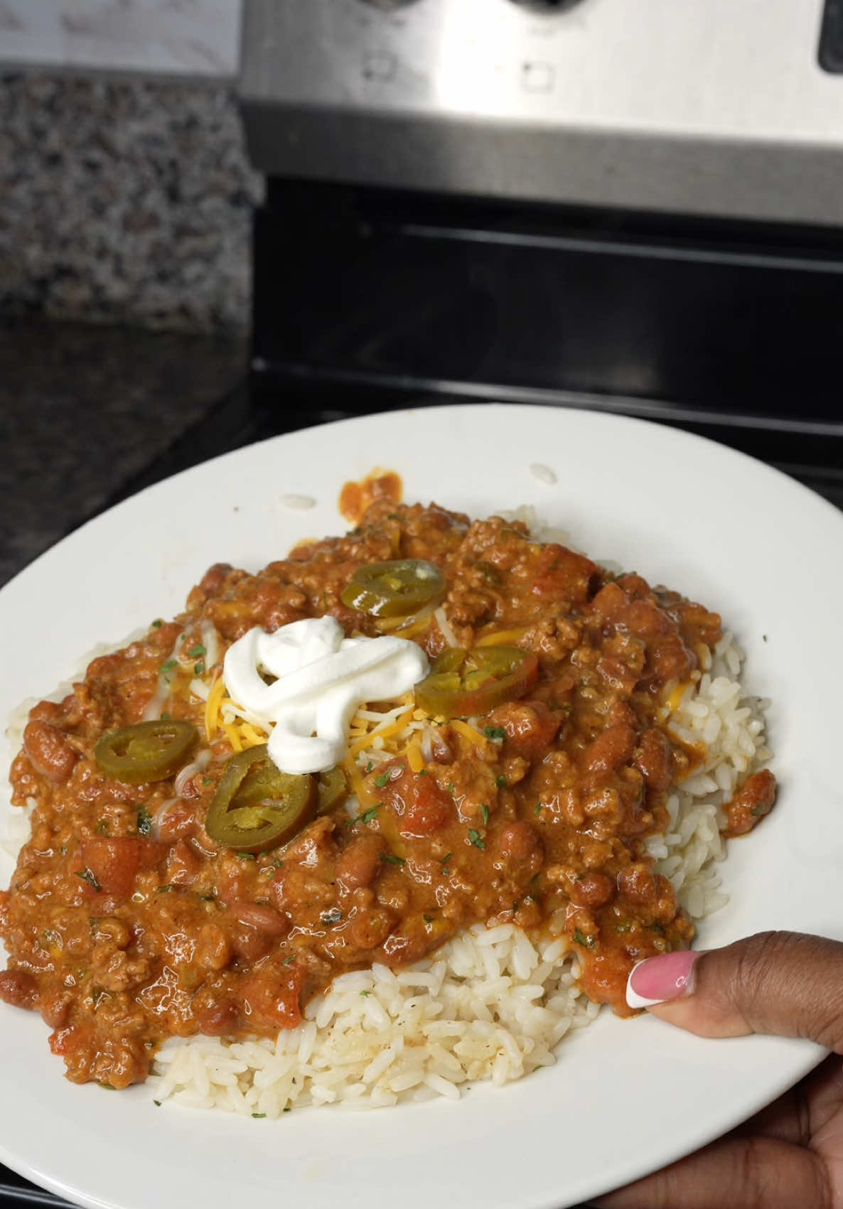 🌶️ chili for a cold night 😫 #cooking #chili 