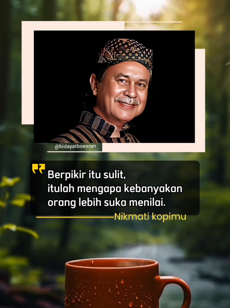 Nikmati kopimu #motivasihidup #motivasiislami  #mutiarakata  #changeyourlife  #nikmatikopimu 