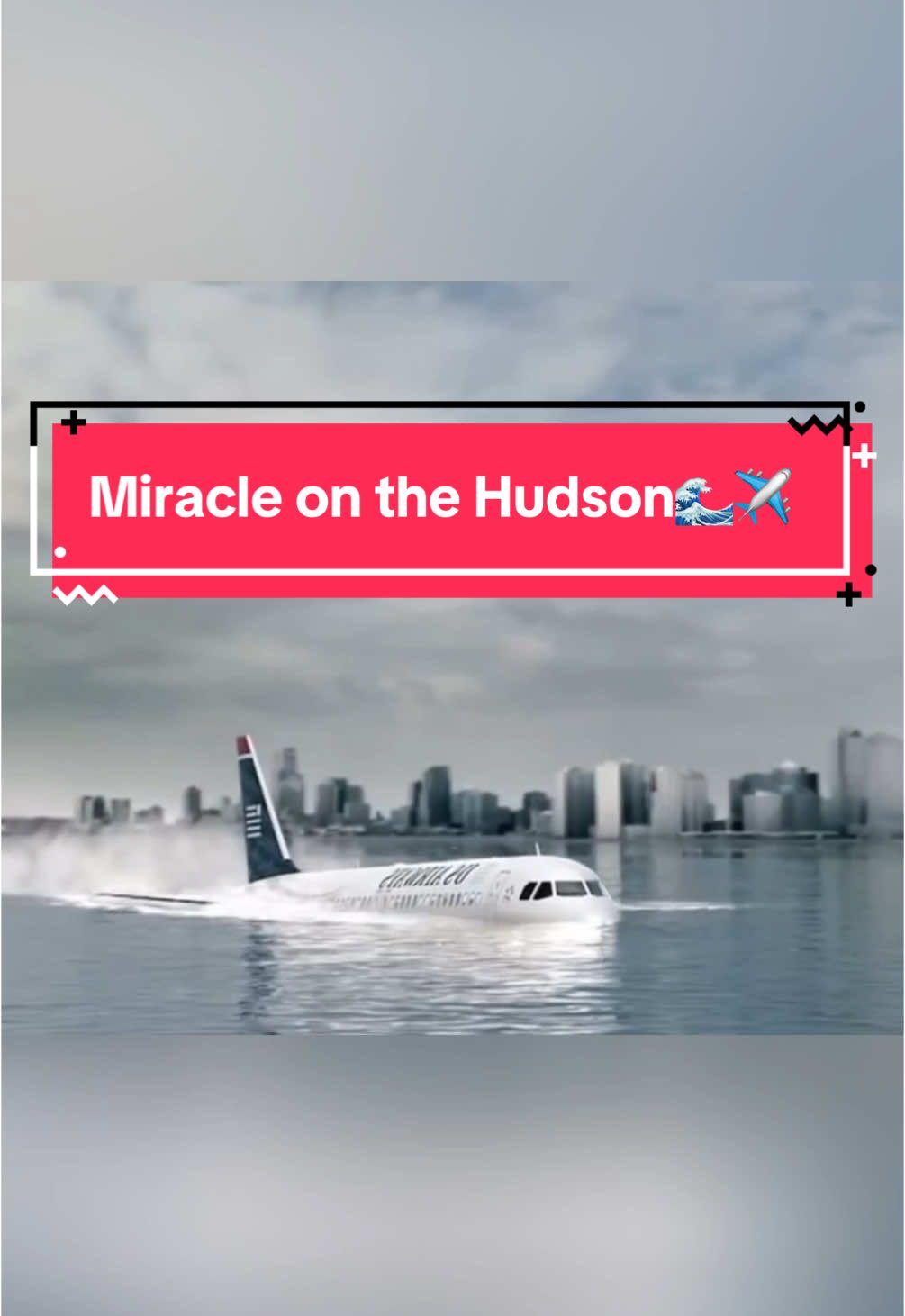Miracle on the Hudson 🌊✈️ | Pilot saves 155 lives after double engine failure || #Pilot #Plane #EmergencyLanding #Aviation 