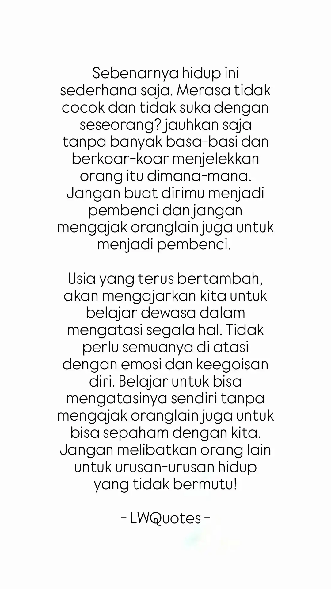 #LWQuotes #TulisanLW 