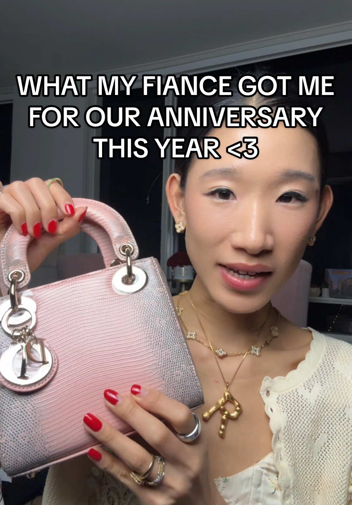 What my fiance got me for our anniversary! #dior #chanel #luxuryunboxing #luxuryhaul #fyp #cliopeppiatt #anniesibiza #chanelbag #diorbag #ladydior 