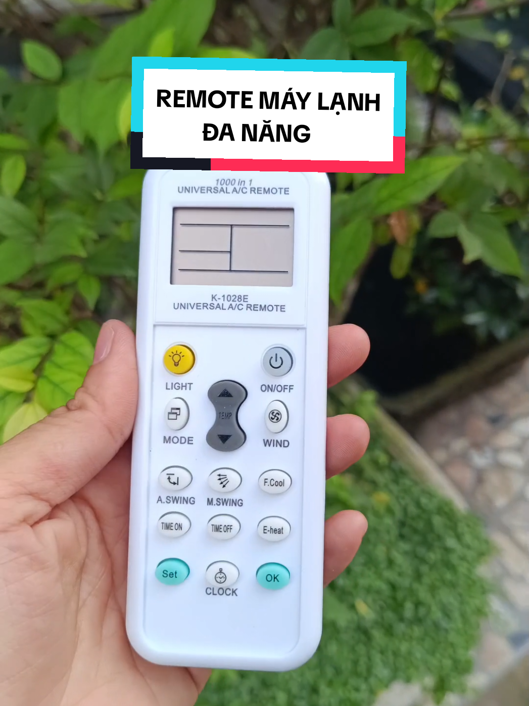 Remote Máy Lạnh Đa Năng K-1028 1000 in 1#remote #foryou #hottrend #videostar #vietnam #2025 #tik_tok #xuhướng #foru 