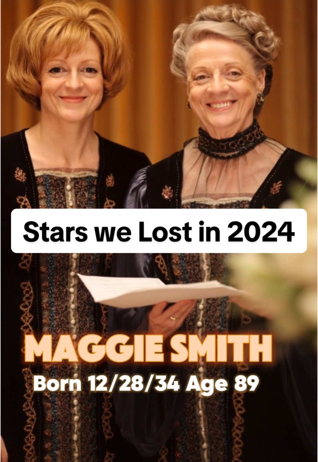 Remembering the Stars We Lost in 2024 🌟🎥 In 2024, we bid farewell to four cinematic legends whose brilliance graced our screens for decades. Shelley Duvall: A trailblazing actress whose iconic performances in The Shining and Popeye left an indelible mark on cinema. Donald Sutherland: A commanding presence in classics like MASH and The Hunger Games, whose talent captivated generations. Maggie Smith: A beloved treasure, from Downton Abbey to Harry Potter, bringing heart and wisdom to every role. James Earl Jones: The voice of our childhoods and the epitome of gravitas, forever etched in our hearts as Darth Vader and Mufasa. Join us in honoring their legacies. Their art will live on. 🎬✨ #ShelleyDuvall #DonaldSutherland #MaggieSmith #JamesEarlJones #InMemoriam #FilmLegends #HollywoodIcons #RestInPeace #CinemaEternal #2024Tribute