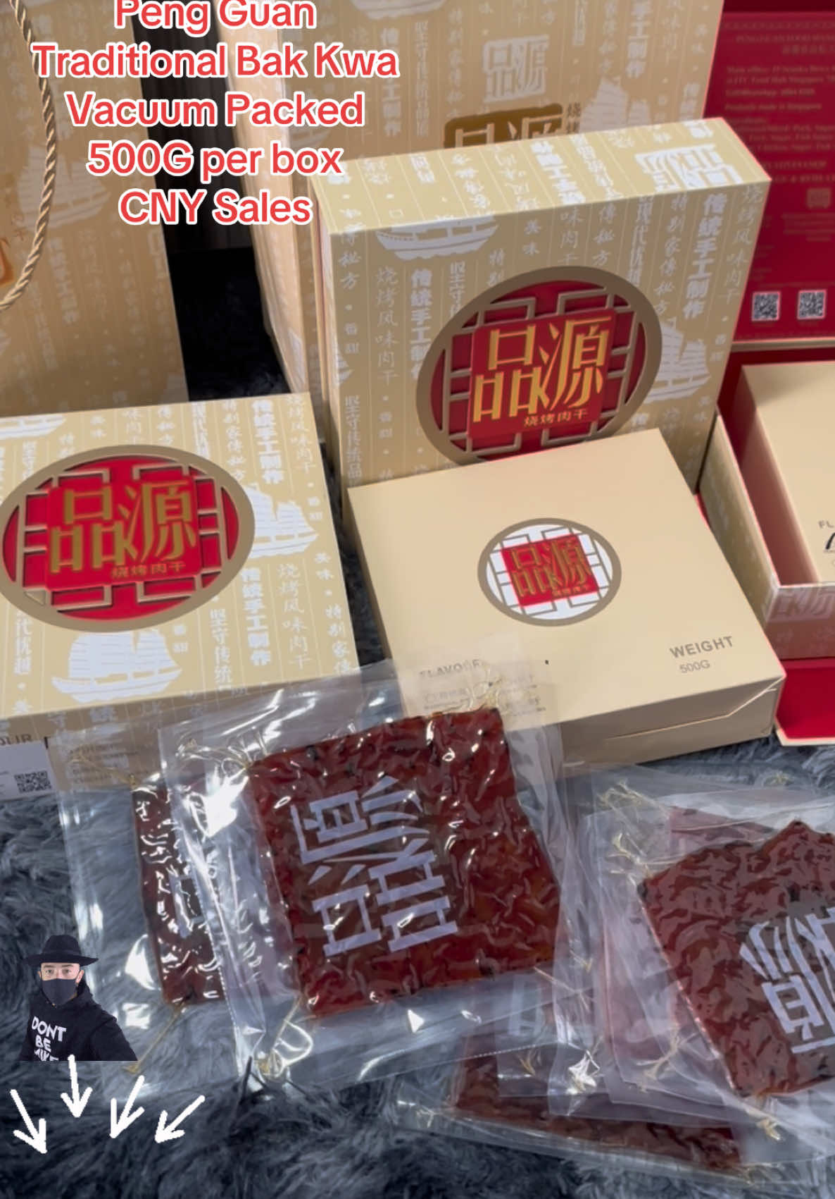 Peng Guan Chili Bak Kwa Vacuum Packed 500G #品源 #bakkwa #chilibakkwa #肉干 #cnysale #cny #pengguan #springfestival #chinesenewyear #tiktokshopsgsale #createtowin #weeklywedrush #TikTokShop #sgbrand #sgbrandweek 