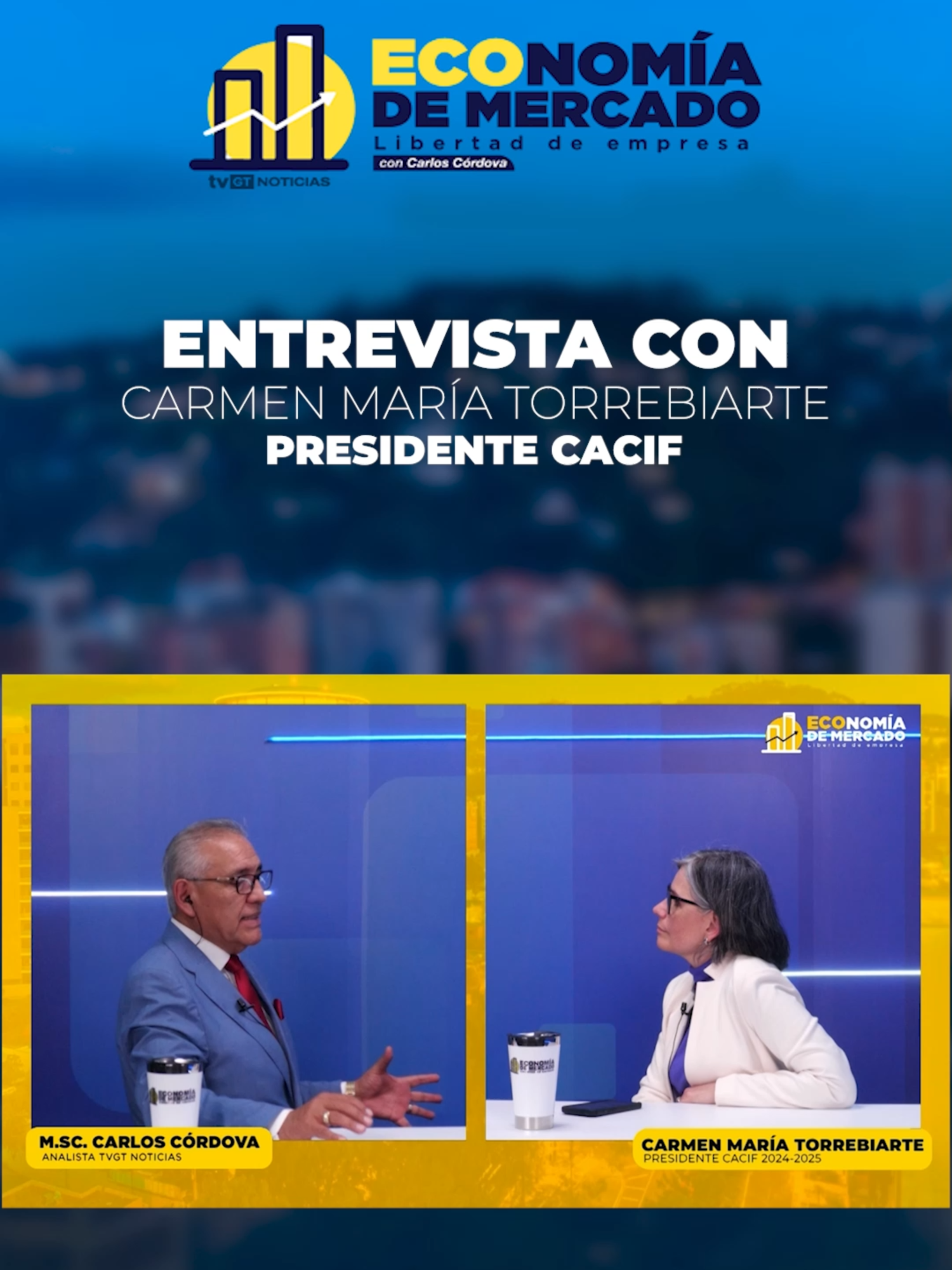 Economia de mercado con Carmen Maria Torribiarte Presidente del CACIF #Guatemala #Guate #GT #Gobierno #Semilla #Bernardo #Arevalo #Viral #Parati #PartiGT