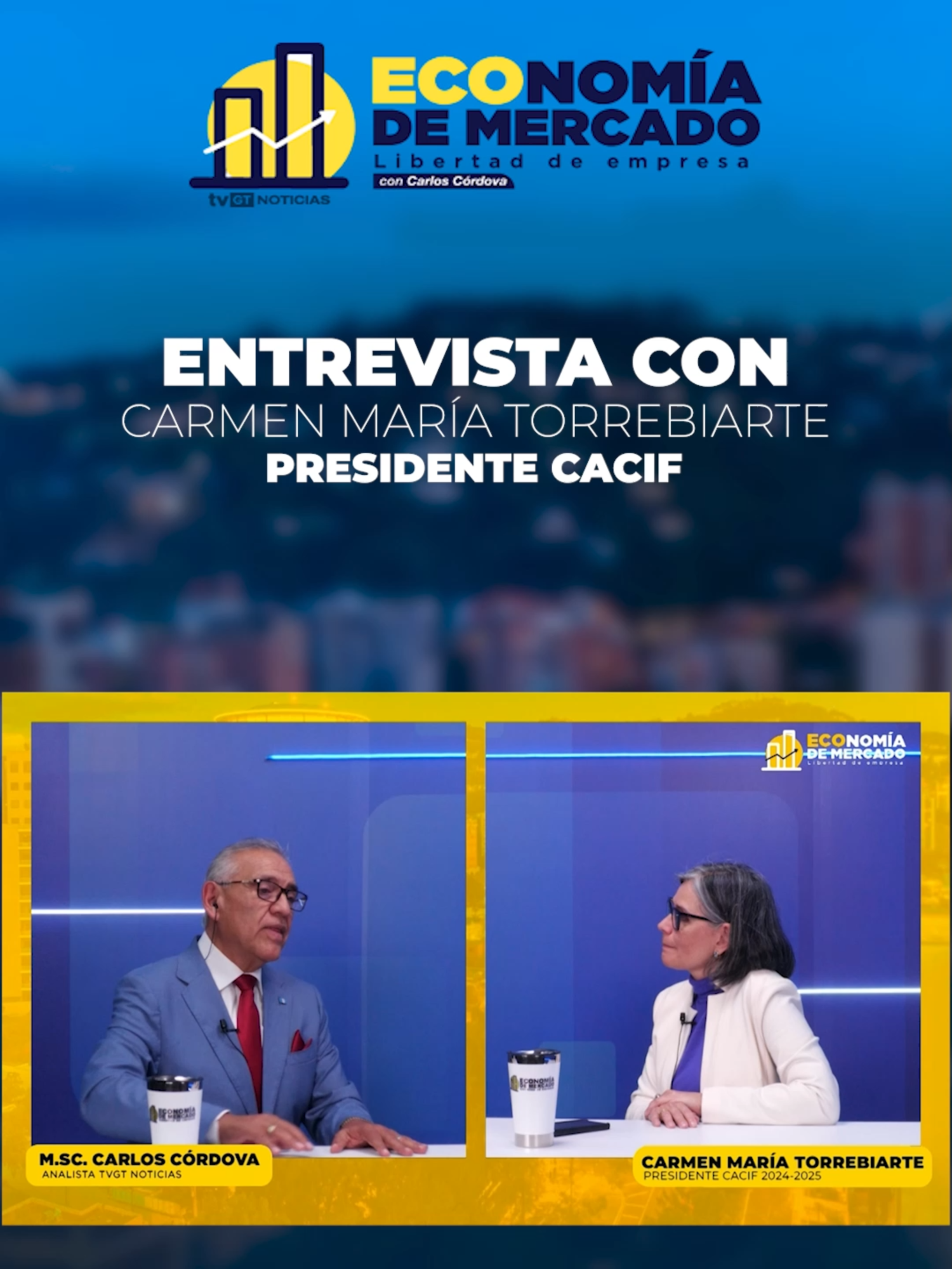 Economia de mercado con Carmen Maria Torribiarte Presidente del CACIF #Guatemala #Guate #GT #Gobierno #Semilla #Bernardo #Arevalo #Viral #Parati #PartiGT