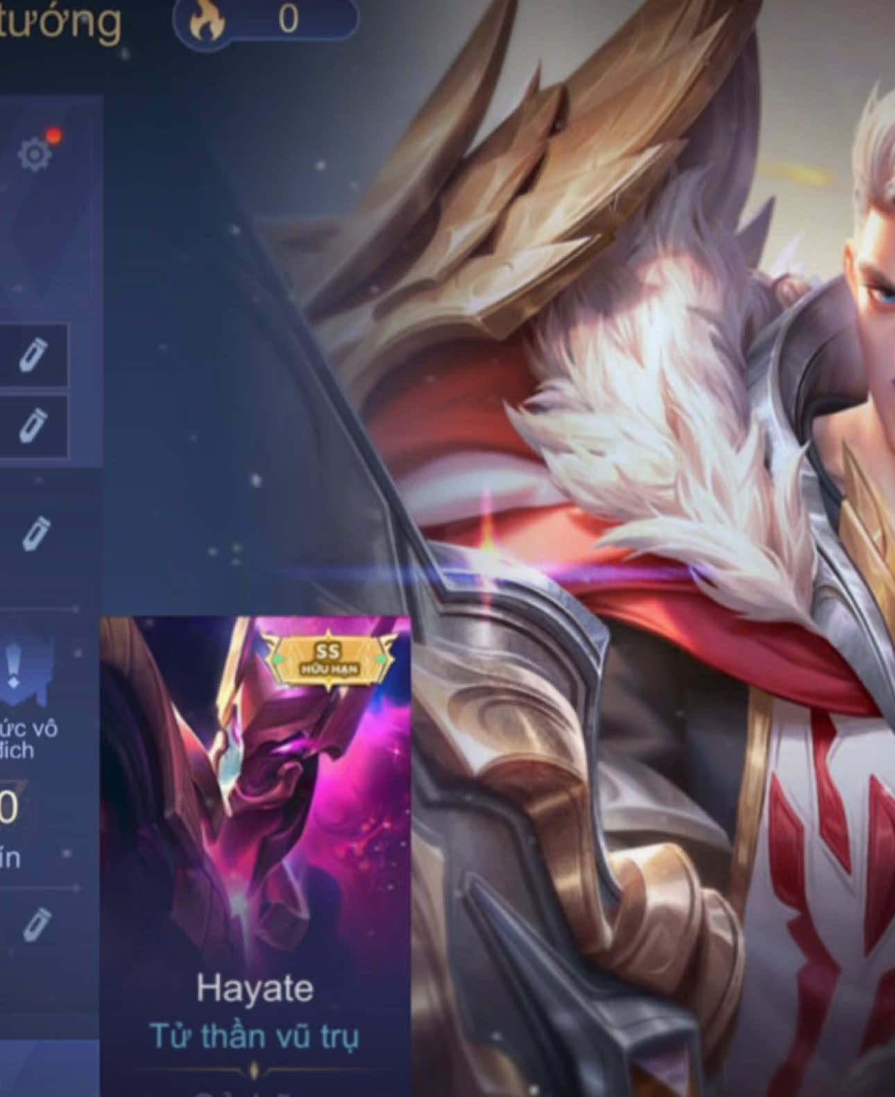 Reg Hayate Tử Thần Vũ Trụ 😽 #accreglienquan #lienquanmobile #aov #xuhuong 