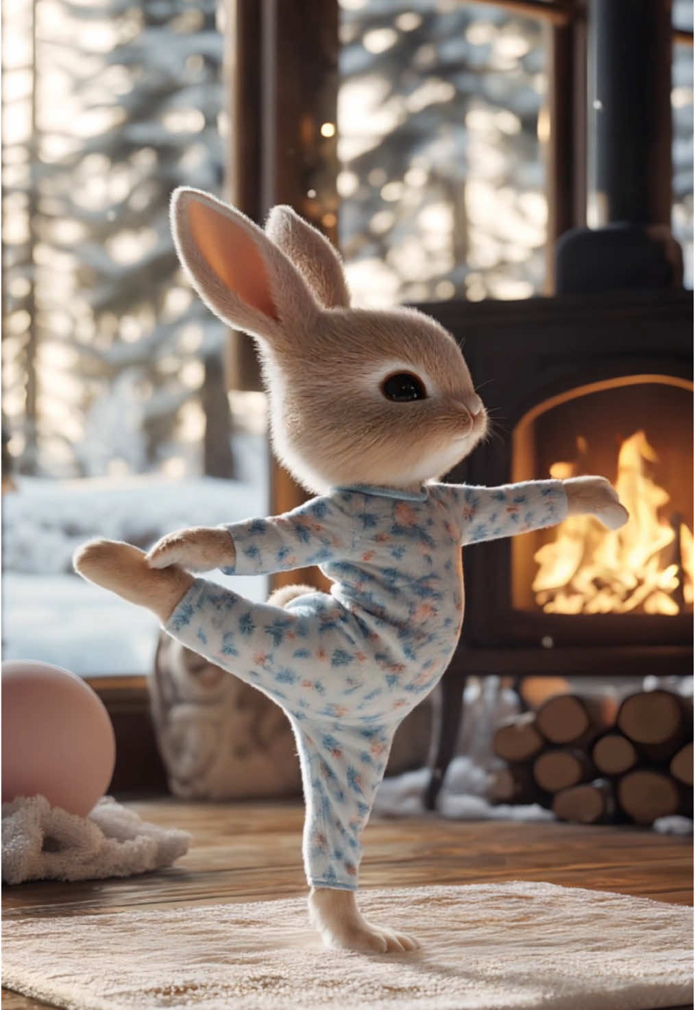 心地よい週末🐇 A Cozy Winter Weekend  #かわいい #癒し #relax 