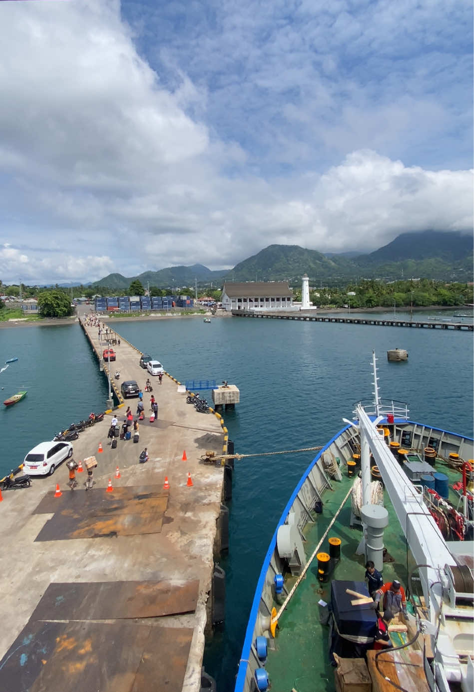 Balik kanan 🛳️ #nttpride🏝🔥 #ende #flores #fypシ゚ 