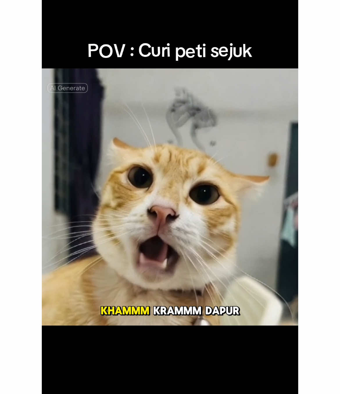 bersungguh oyen sembang 😂 #fyp #ai #oyen #ustazazharidrus #ceramahuai #zyxcba #kucing #lawak #foryou 