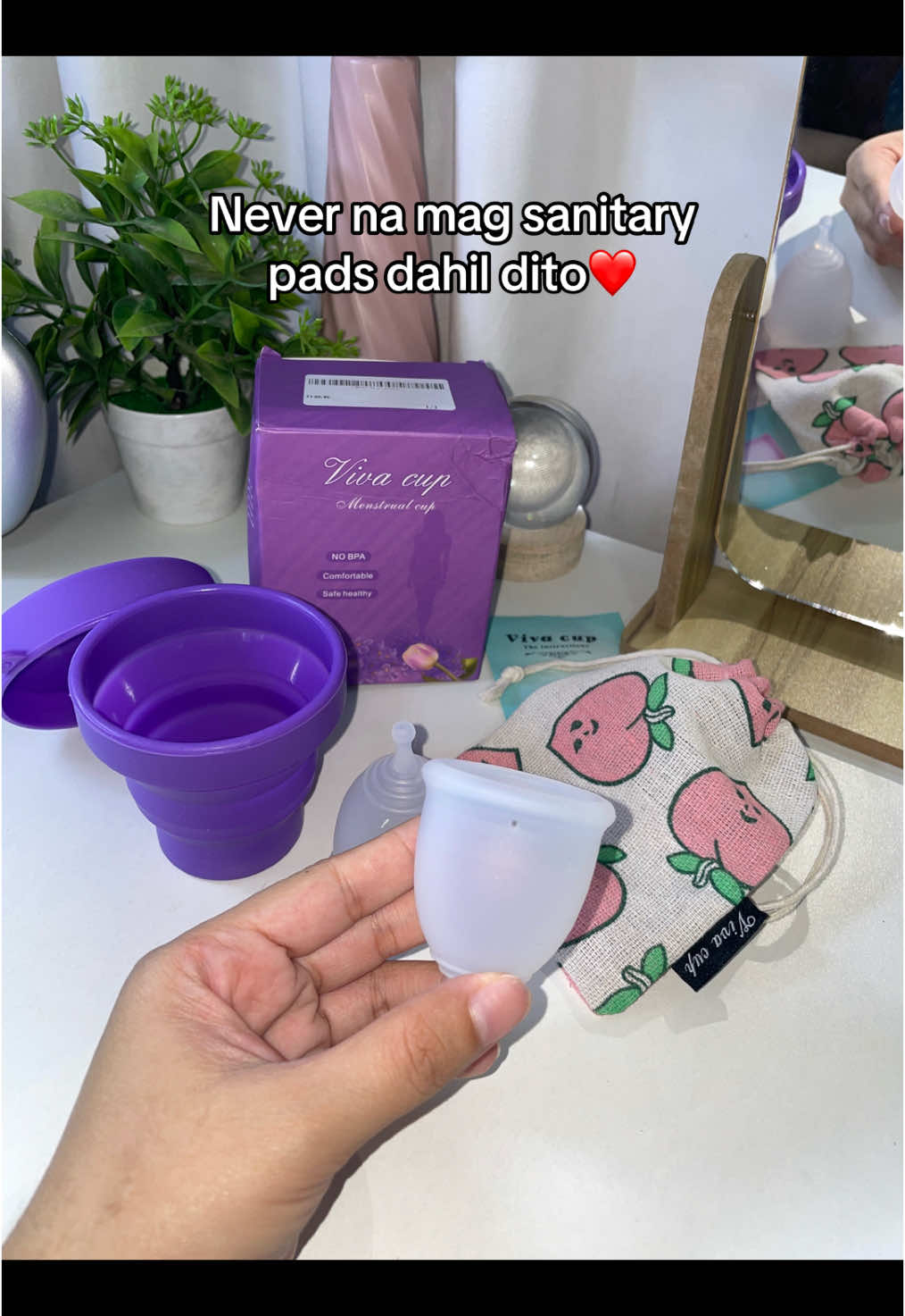 Ang komportable na matulog kahit may period hindi na nag woworry sa pwesto ng pag tulog tapos + iwas leak na din Buy here:👉 @𝓟𝓻𝓽𝓽𝔂𝓵𝓮𝓷𝔃016  #menstrualcup #menstrualcupph #periodhacks #hygieneproducts #menstrualcupuser 