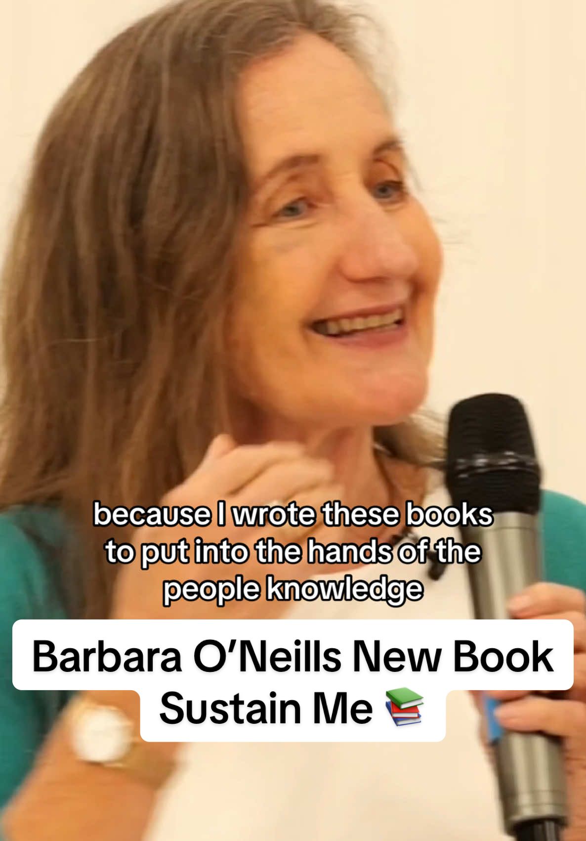 Replying to @Shannon Logar Barbara O’Neills new book Sustain Me should be in every home! #barbaraoneill 