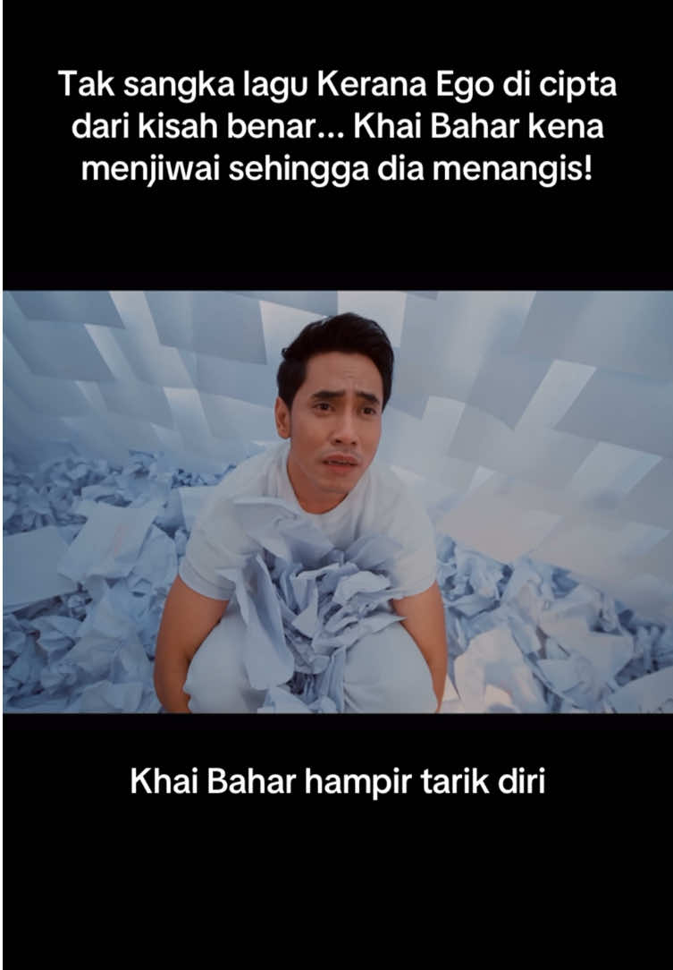 Tak sangka lagu Kerana Ego di cipta dari kisah benar... #KeranaEgo #KhaiBahar @khaibahar94 