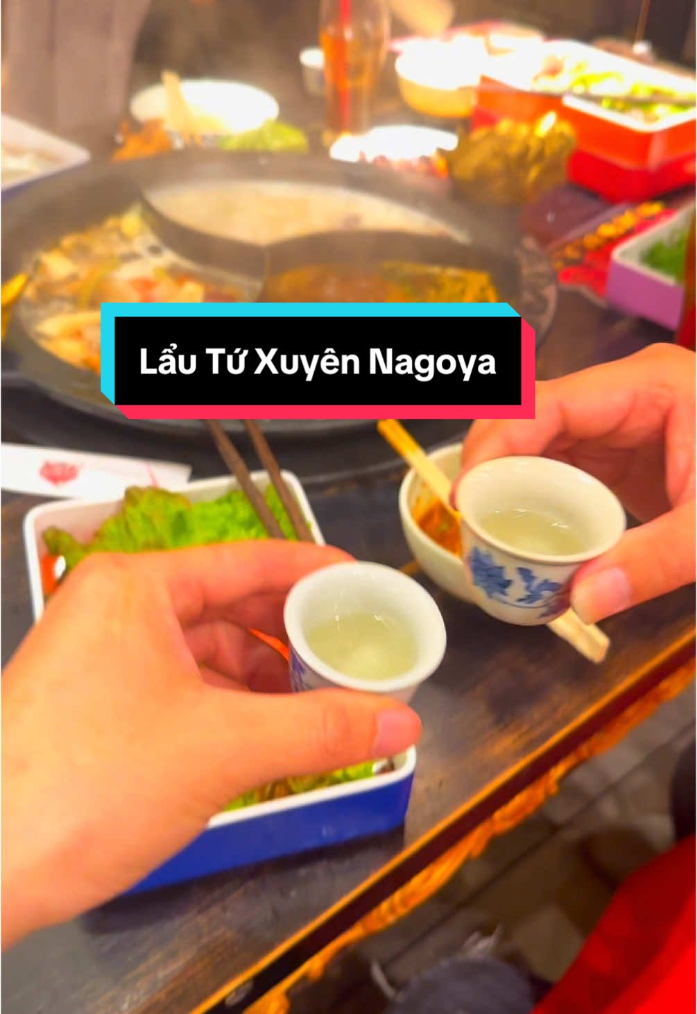 Cùng Thưởng thực lẩu tứ xuyên ngay tại Nagoya aichi 🥰🥰#lau  #lautuxuyen #lautrungkhanh #amthuctrunghoa #httc #taichinhjapan 