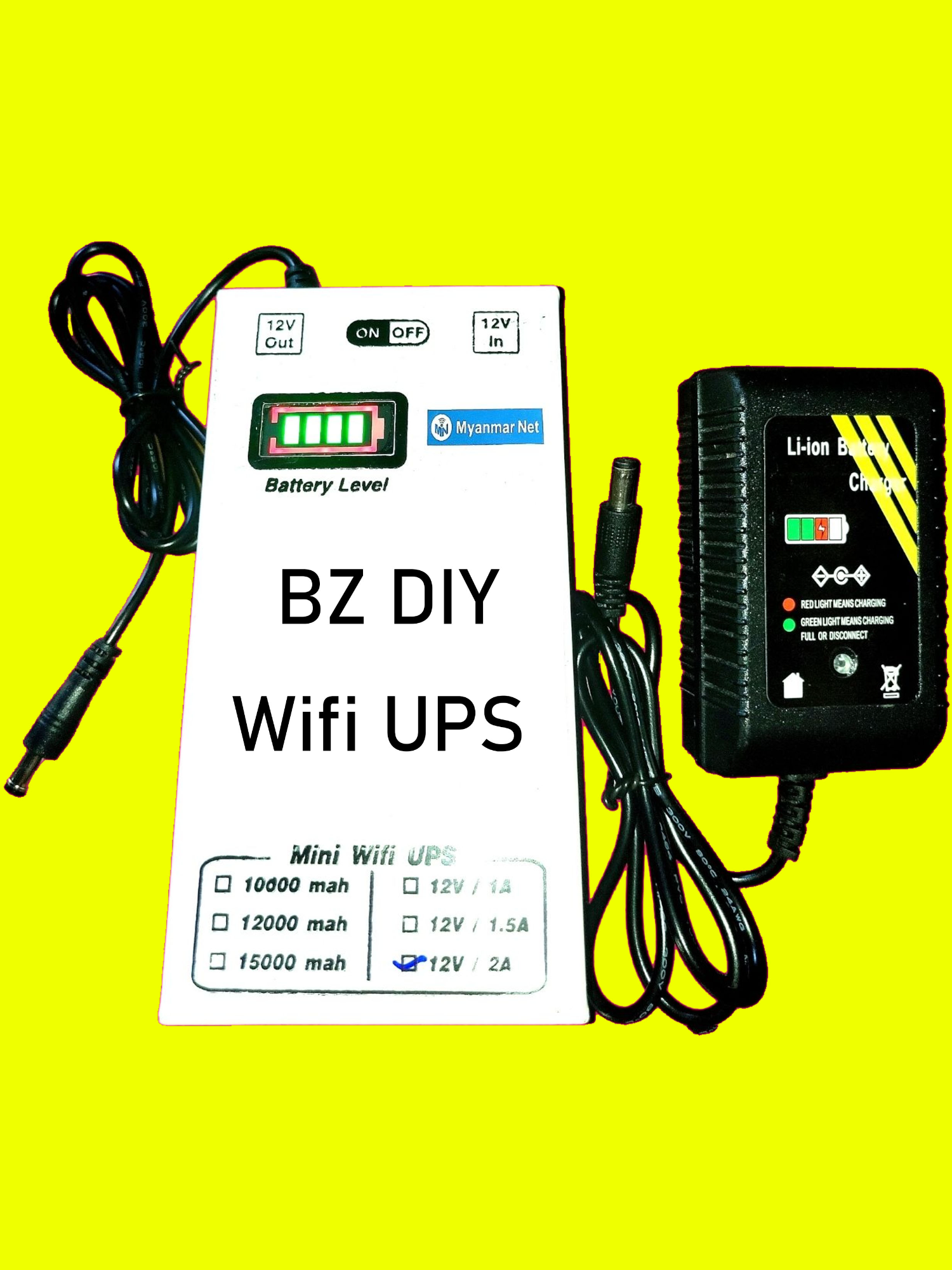 how to make 2A wifi ups for router#Wifi #DIY #diyproject #battery #lithium