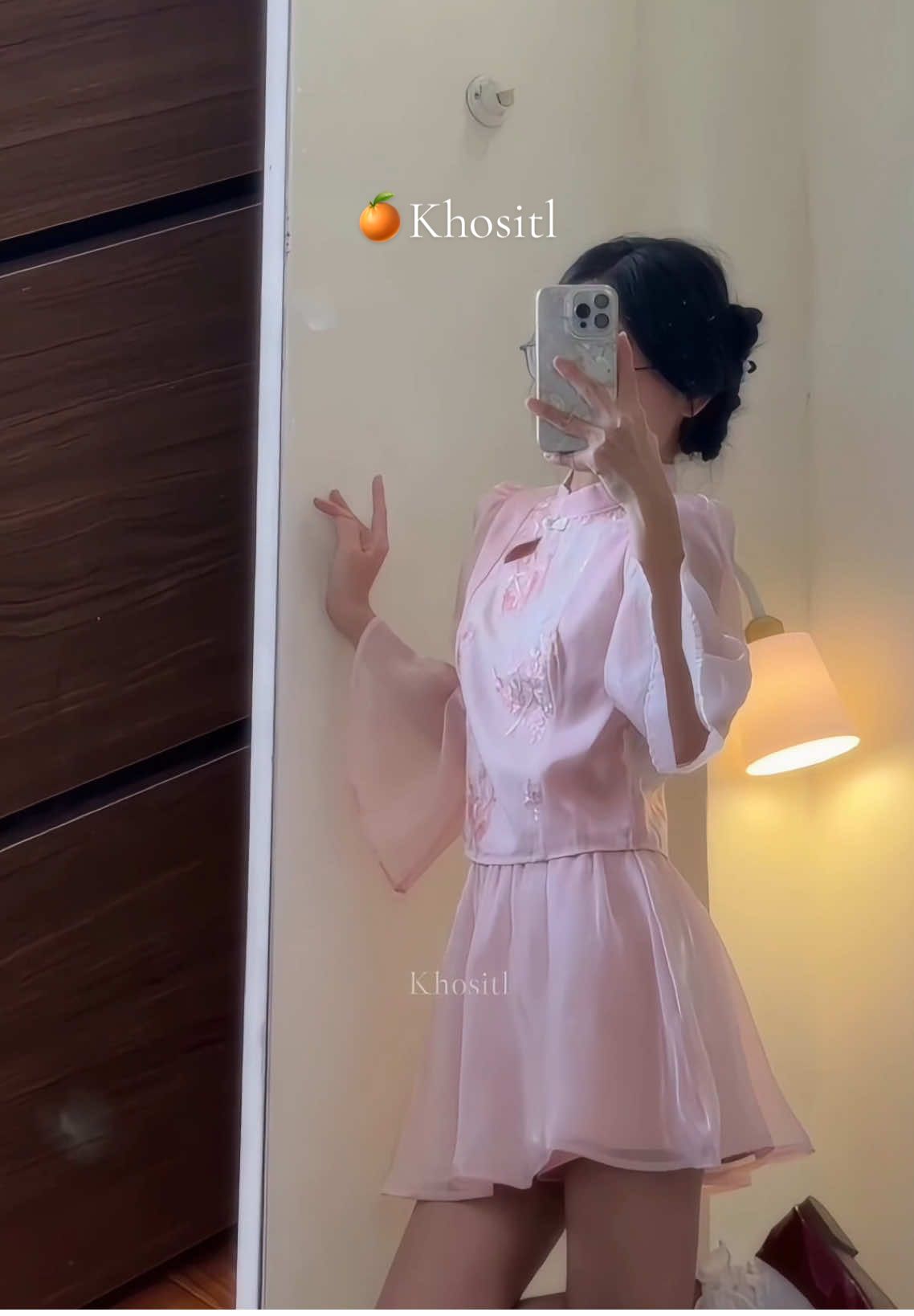 🌸🎀Hoa đào mùa Xuân 🎀🌸 #xuhuong #phoidotrend #style #khosithienly