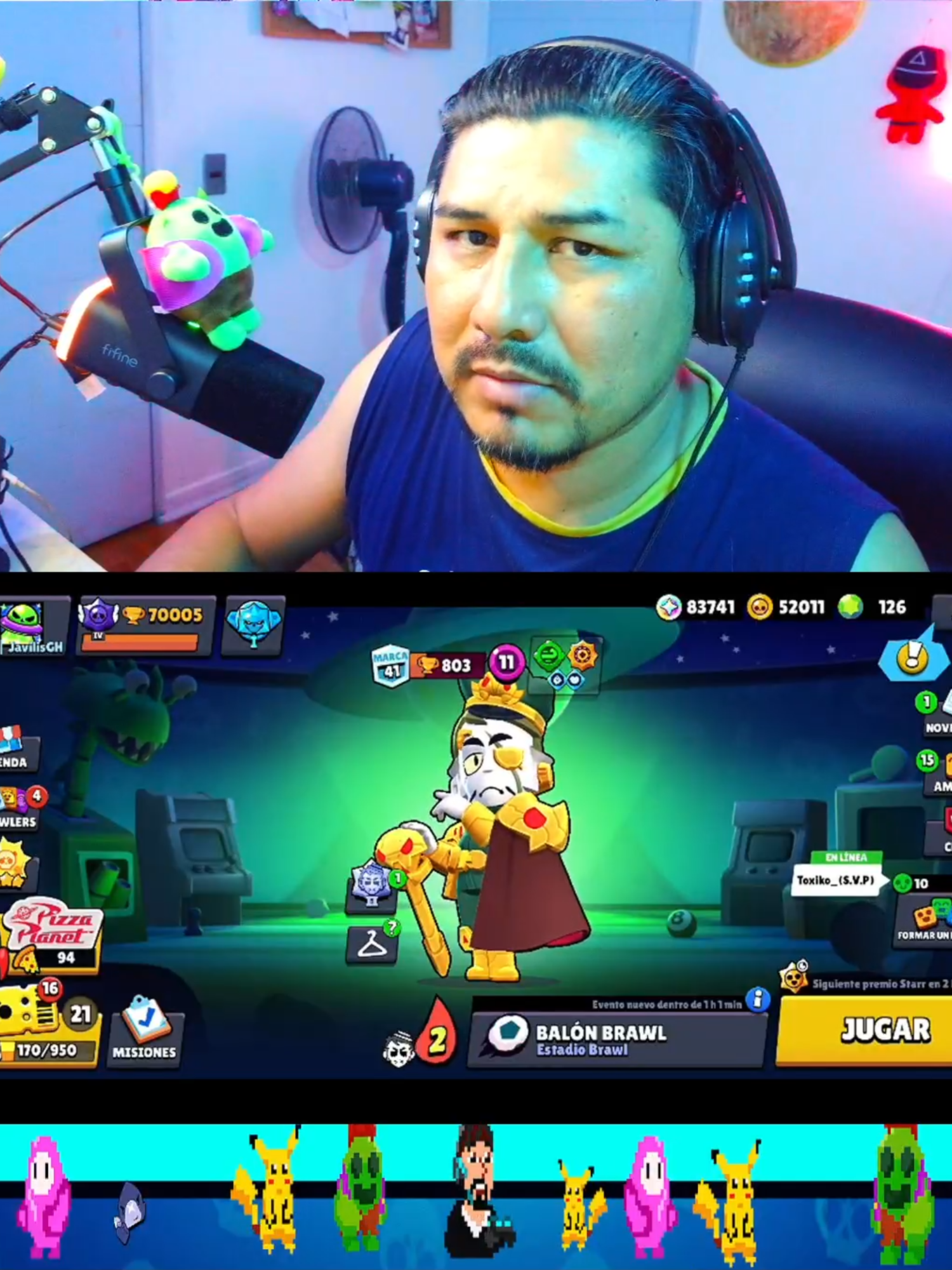 POR FIN ME LO PUSE GRAY BRAWLSTARS #brawlstars #brawlstarstiktok #supercell #gaming #foryoupage❤️❤️ #fyp #paratiiiiiiiiiiiiiiiiiiiiiiiiiiiiiii #paraty #streamer #trendingvideo #clips #video #brawlstarsgame #game #pizzaplanet #70K #team #teamgh #gray