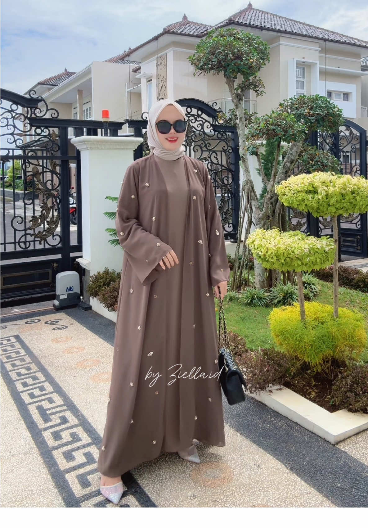 Dress raya cocok untuk remaja maupun dewasa ✨  #abaya #dress #foryou 