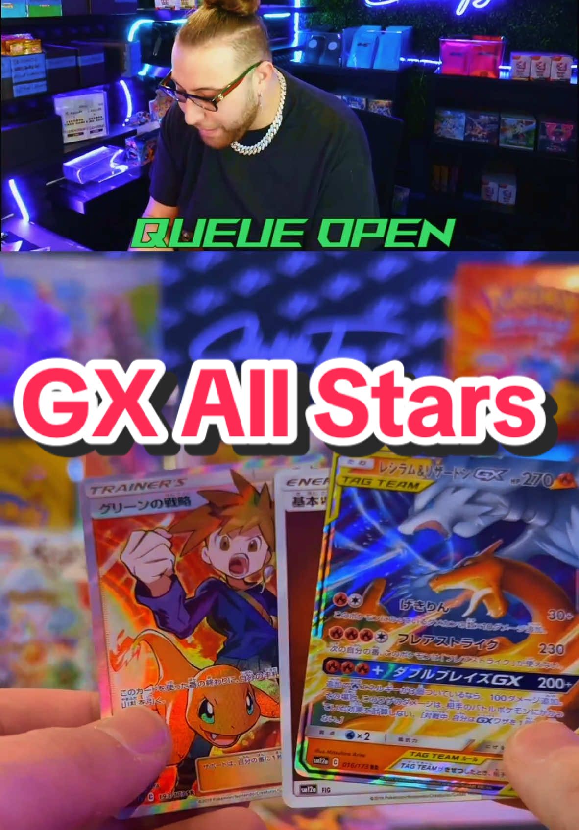 GX Tag Team All-Stars ! Such a big Hitter Set ! #pokemon #pokemoncards #live #ripandship #ripnship #151 #pokemontiktok #pokemonscarletviolet #pokemoncommunity #charizard #pokemontcg 