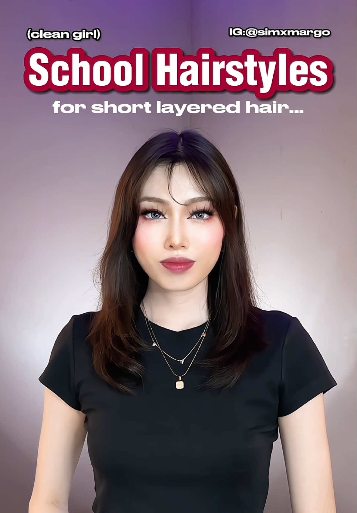 Kpop Inspired School Hairstyles Clean Girl🦢 (IG:@simxmargo) #schoolhairstyles #fyp #foryou #fypシ #viral #tutorial #hairstyle #kpop #aespa #bini #lisa #ive #katseye #cleangirl 