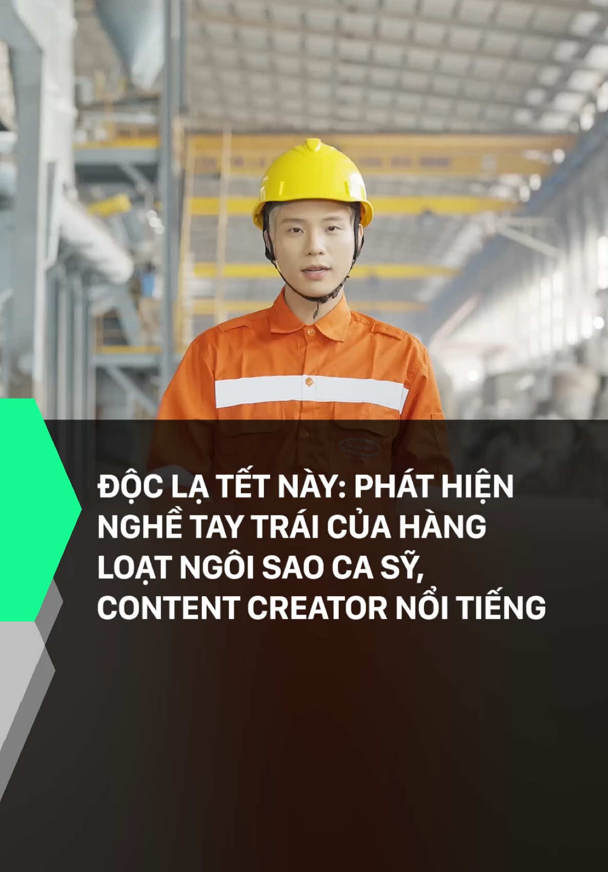 Độc lạ Tết này: Phát hiện nghề tay trái của hàng loạt ngôi sao ca sỹ, content creator nổi tiếng. Chuyện gì đang xảy ra thế? Đó chính là thử thách một ngày Rockstar và các anh trai Quân AP, Bùi Công Nam, Đức Anh, MC Trần Ngọc, Anh Bộ Đoại, Đình Thắng, Lưu Media..v.v..  trải nghiệm hoá thân và hoà vào cuộc sống của các anh em công nhân. Lan toả một cái Tết năng lượng, nhiệt huyết và vinh danh sự lao động miệt mài, bền bỉ của các anh em lao động trong năm qua.  #Rockstar #TraoTetNangLuong #VinhDanhAnhEmDocSuc