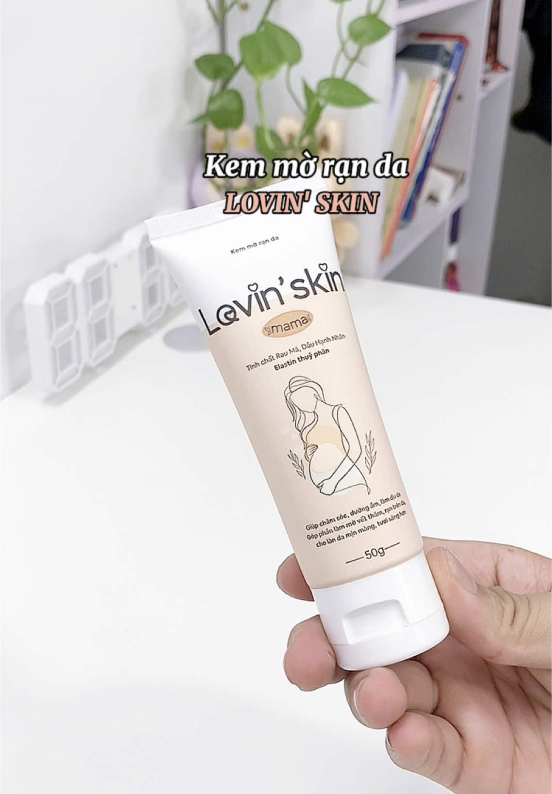 bí quyết mờ rạn da cho mẹ bầu và gymer💋🤩 #lovinskin #kemmoran #kemmorandalovinskin #kemranda #kemrandababau #fyb #xuhuong #beeunboxing 