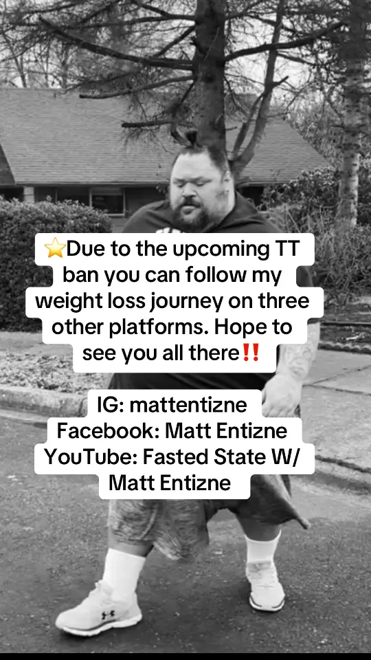 Due to the upcoming TikTok ban, I’m asking if you’d all like to join me further my weight lose journey on my other platforms‼️ I’d love to have you all there‼️ #fyp #foryoupage #f#fypシ #weightloss #youtube #fb #fypシ゚viral #viralvideo #viraltiktok #yt #reels #ig #instagramreels #story #Vlog #obesity #fypdongggggggg 