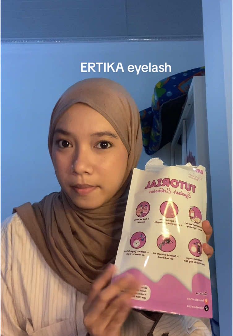 pake ini jadi ga ribet hapus maskara😭☝️#ertikaeyelash #eyelashextensions 