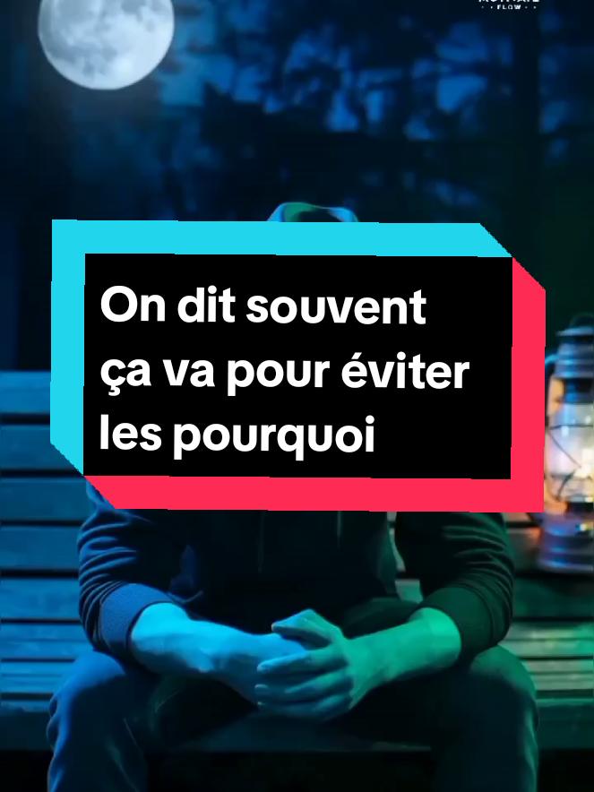 on dit souvent ça va pour éviter le pourquoi.  #motivation #conseil #motivate_flow 