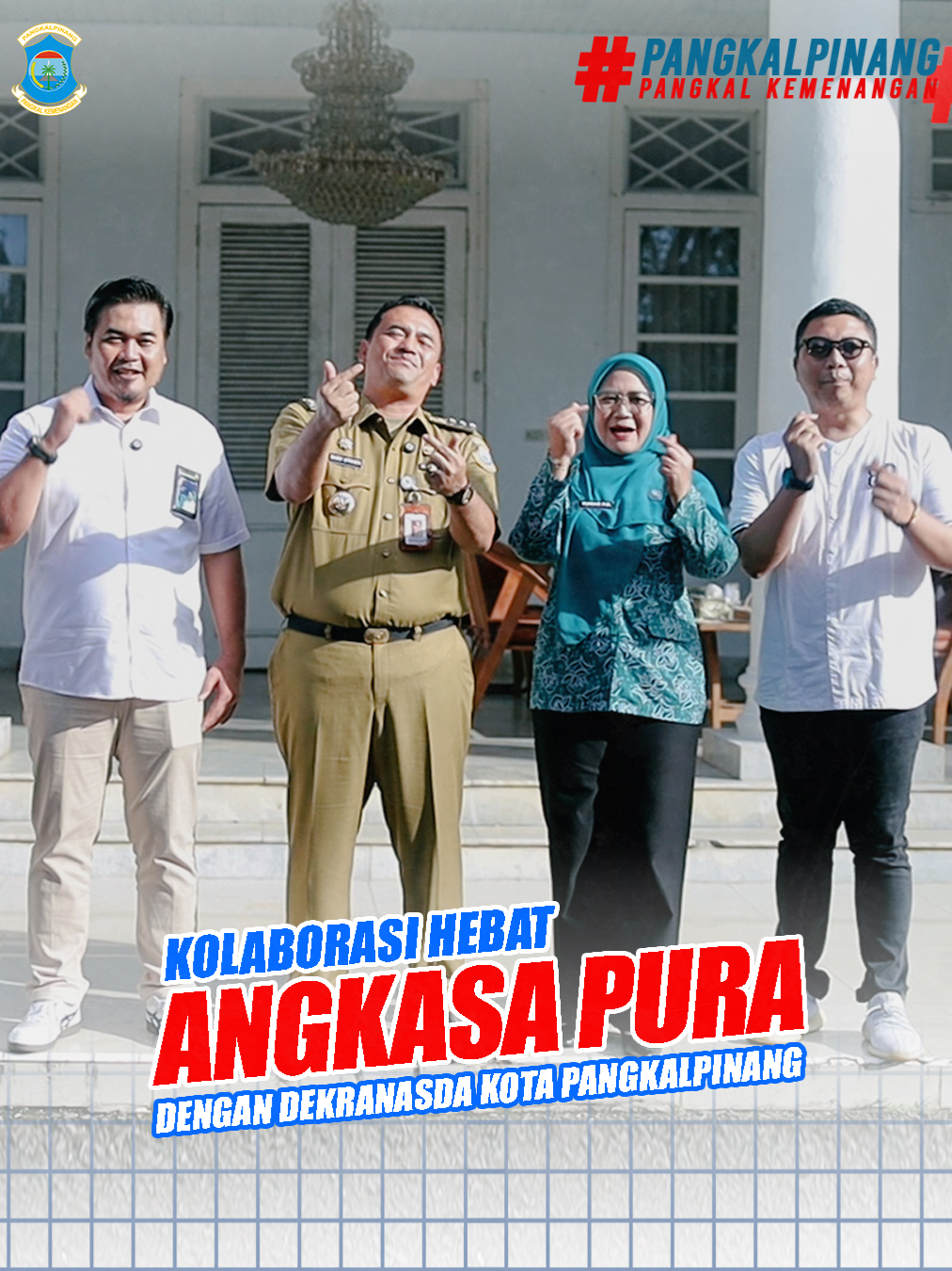 Allhamdulilah Peradik Kota Pangkalpinang, Kabar baik untuk kite semue telah terjadi kolaborasi luar biasa antara Dekranasda Kota Pangkalpinang dengan Angkasa Pura, dalam mensuport dan memajukan UMKM yang ada di Kota Pangkalpinang, Panjang Umur Perjuangan!!! Pangkalpinang, Pangkal Kemenangan #budiutamabangka #pangkalkemenangan #pemkotpangkalpinang #pangkalpinang #masukberanda #fypbang #pangkalpinangpangkalkemenangan #dekranasda #angkasapura #umkm #kolaborasi