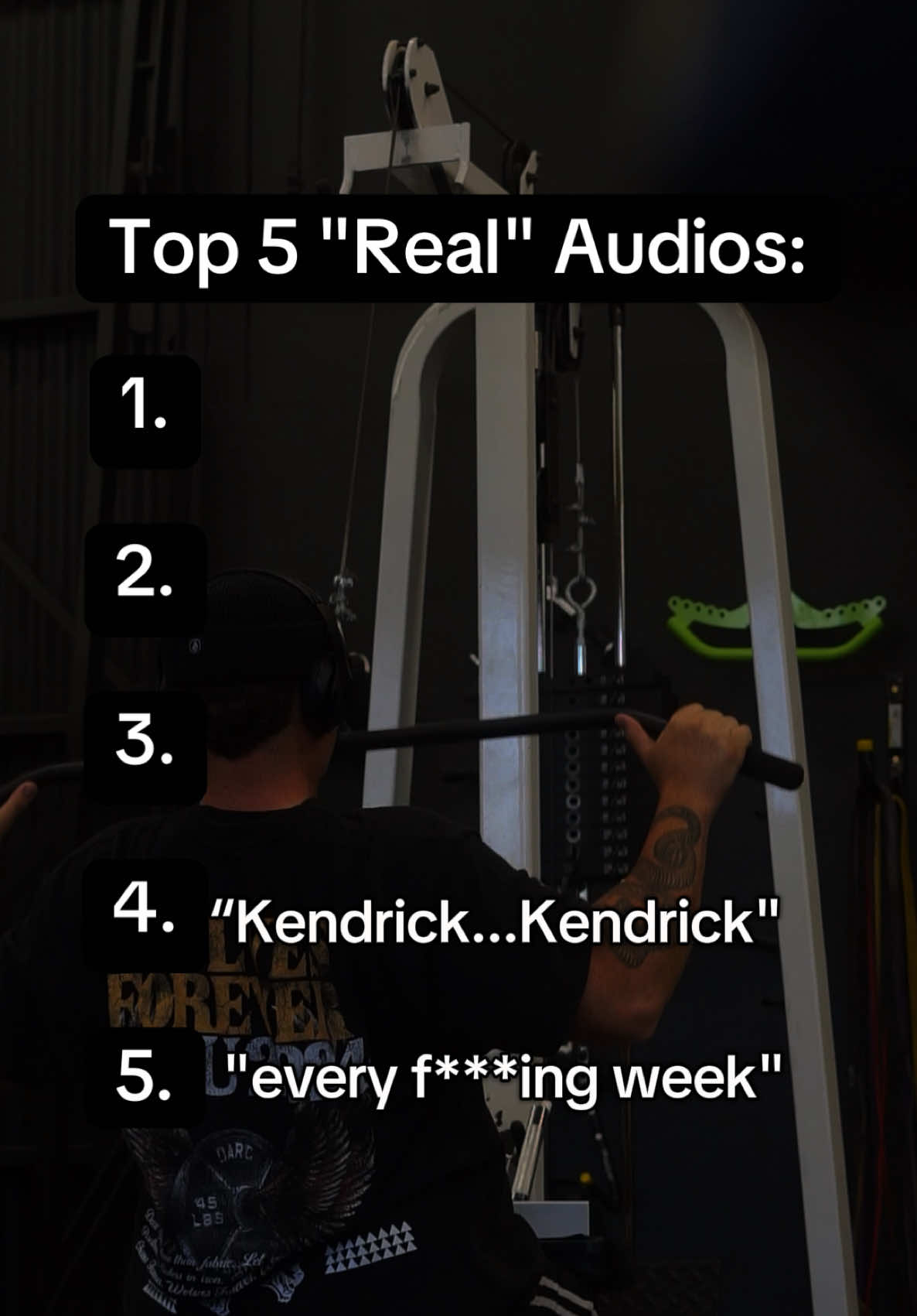 TOP 5 REALEST AUDIOS  . .#audioforaudio #rickgrimes #slideshowaudio #fyp #real 