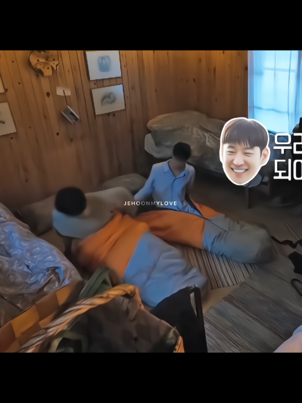 dua larva 😂😂😂. jehoon-eunwoo disatuin ternyata kek gini yaa, cape banget 😭🤣 #leejehoon #이제훈 #chaeunwoo #rentedinfinland 